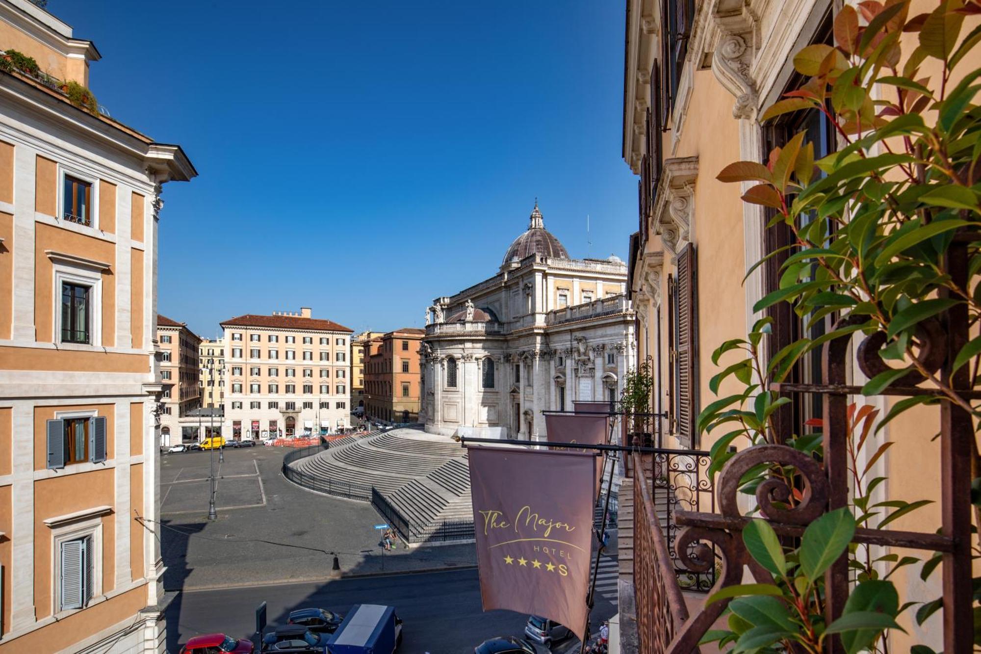 The Major Hotel Rome Bagian luar foto
