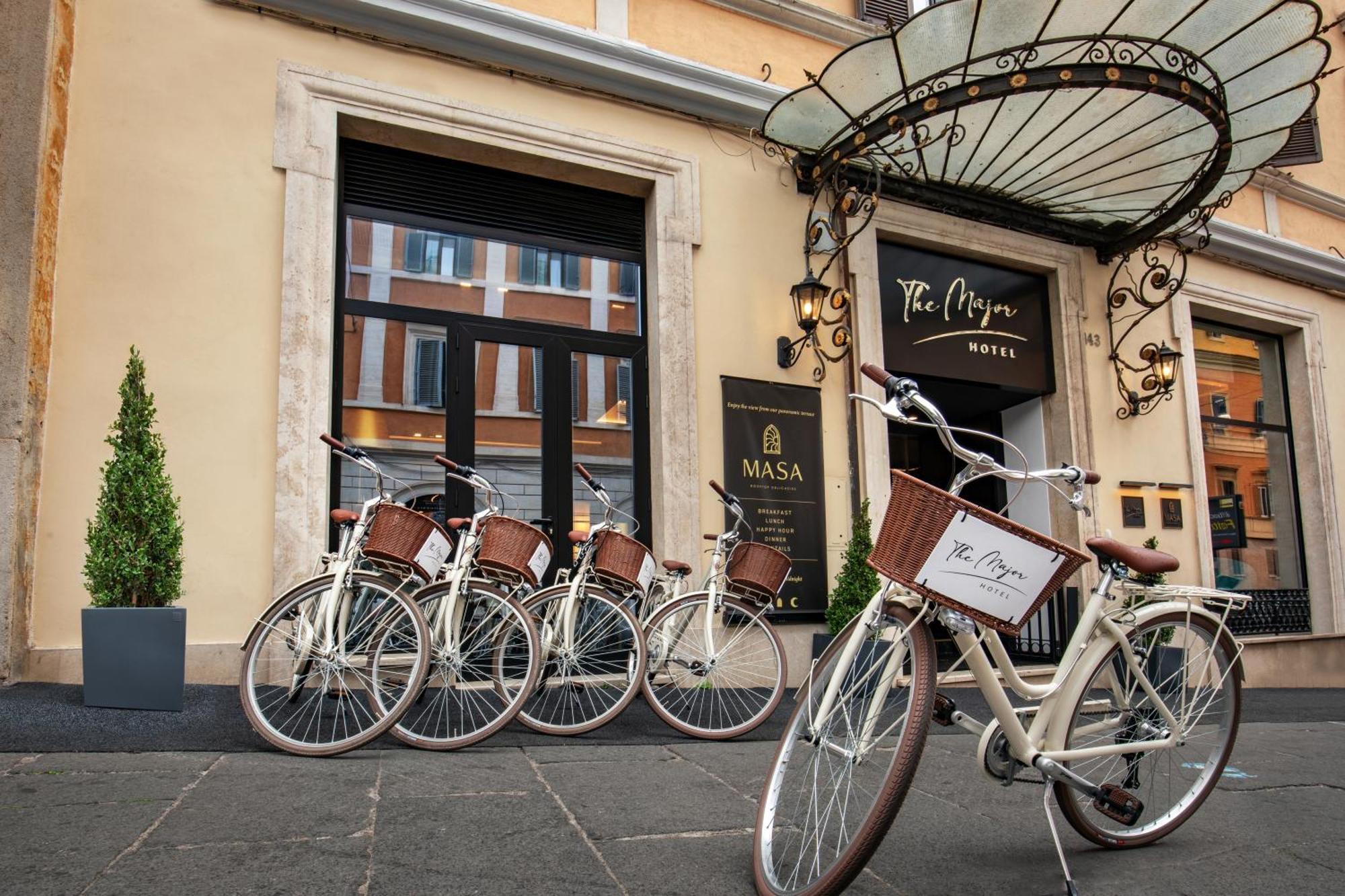 The Major Hotel Rome Bagian luar foto