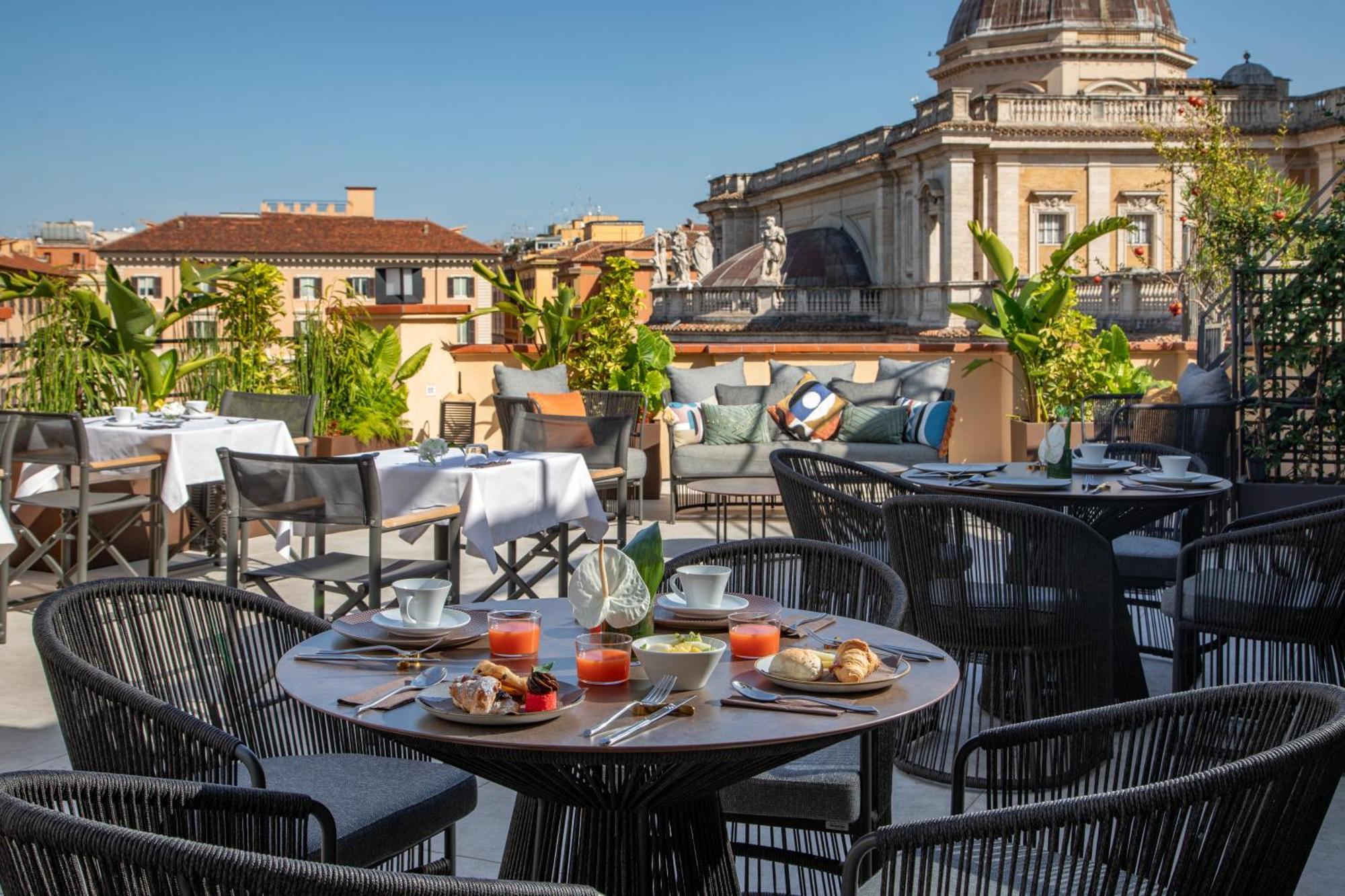 The Major Hotel Rome Bagian luar foto