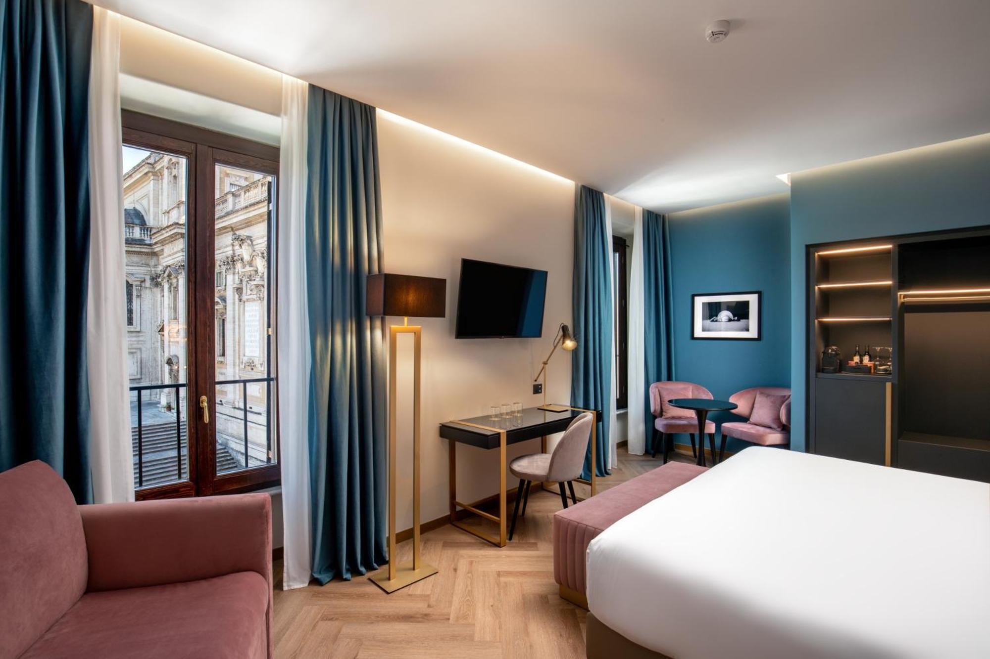 The Major Hotel Rome Bagian luar foto