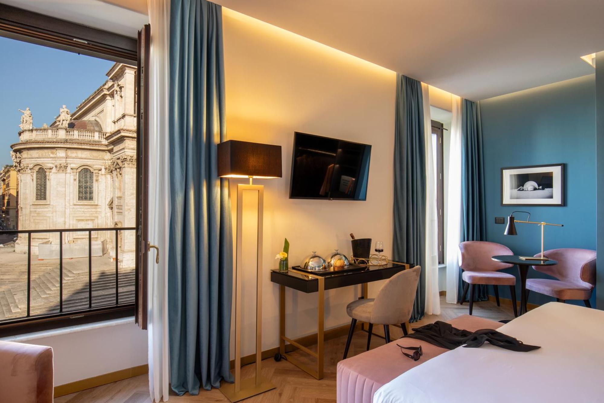 The Major Hotel Rome Bagian luar foto